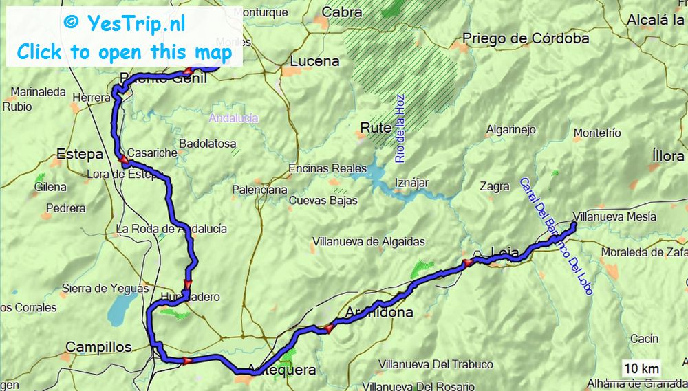 xxx 06 Spanje 2024 Route xxx